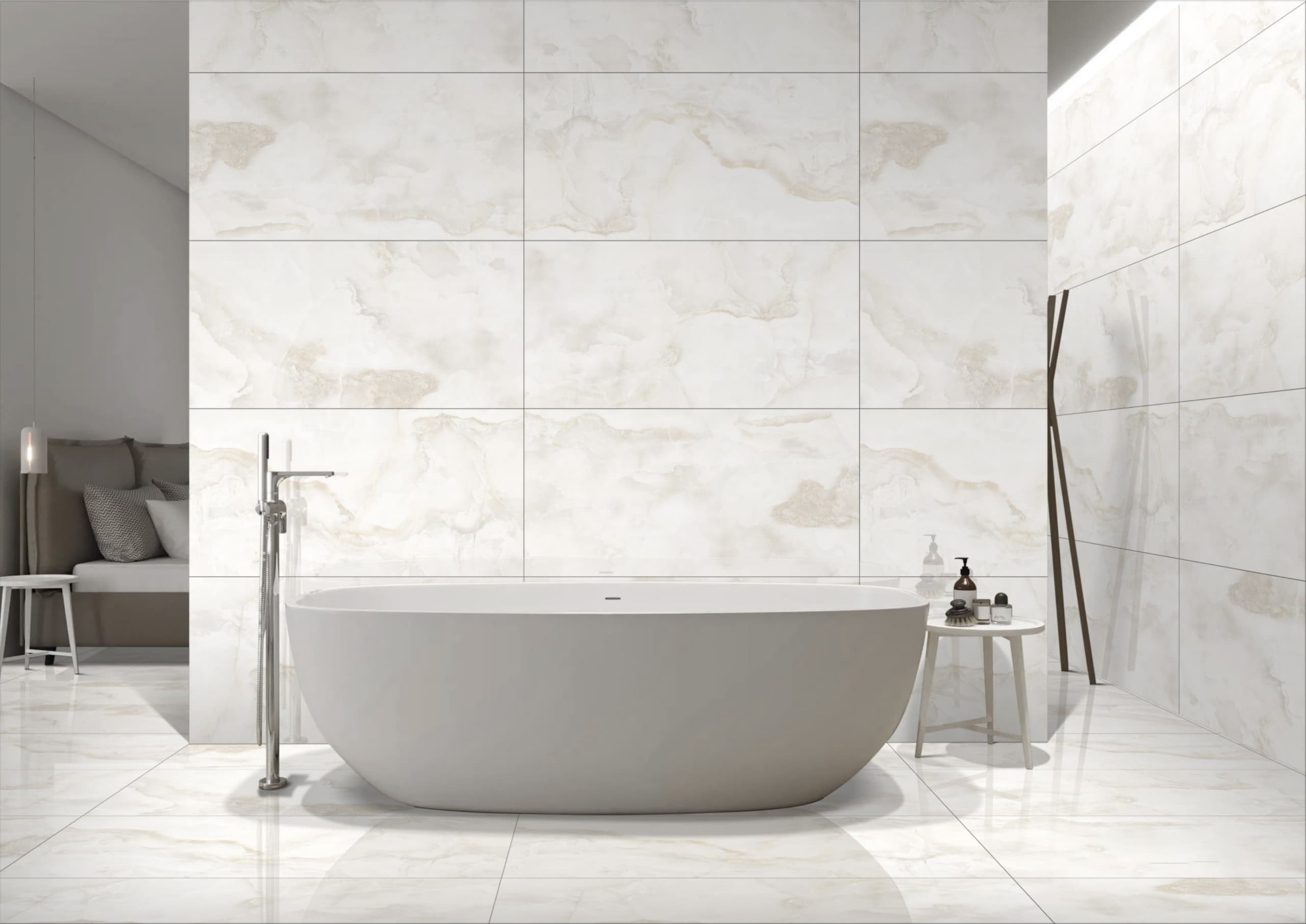 #4631 FEBULA ICE GLOSSY 60X120