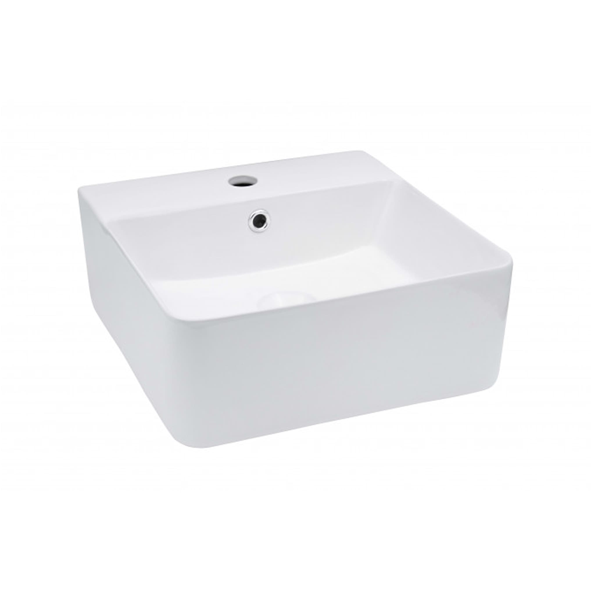 #7034 Lavabo nadgradni MINOTTI 400x425x155 sa otvorom za slavinu