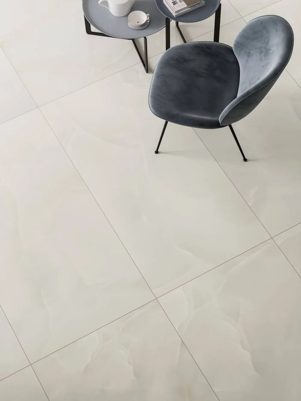 #4580 Prestigio ONYX WHITE SOFT R. 60X60M