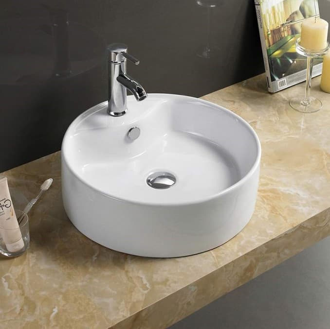 #7018 Lavabo nadgradni MINOTTI fi465x160 sa otvorom za slavinu 4