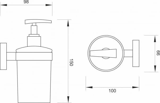 #50738AB Dozer sapuna MINOTTI DARK ELEGANCE staklo 3