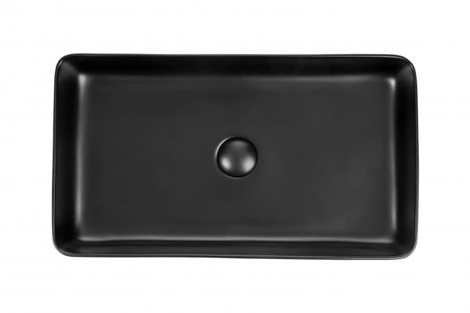#7011CM Lavabo nadgradni MINOTTI 605x355x115 mat crni 2