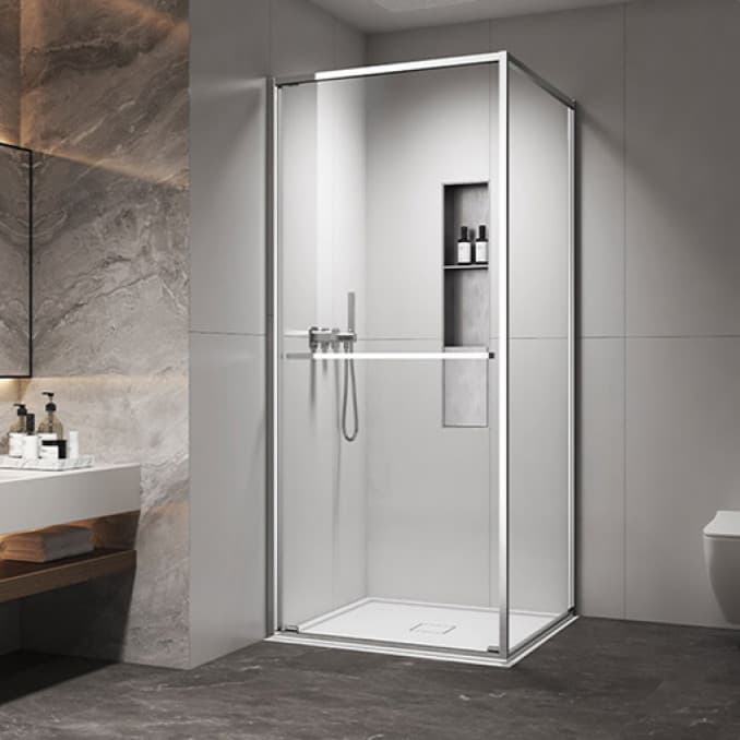 #C-02-43K8001V Tuš kabina COPEN ATLAS PRO 1V 800x800x2000 hrom. staklo 6mm providno