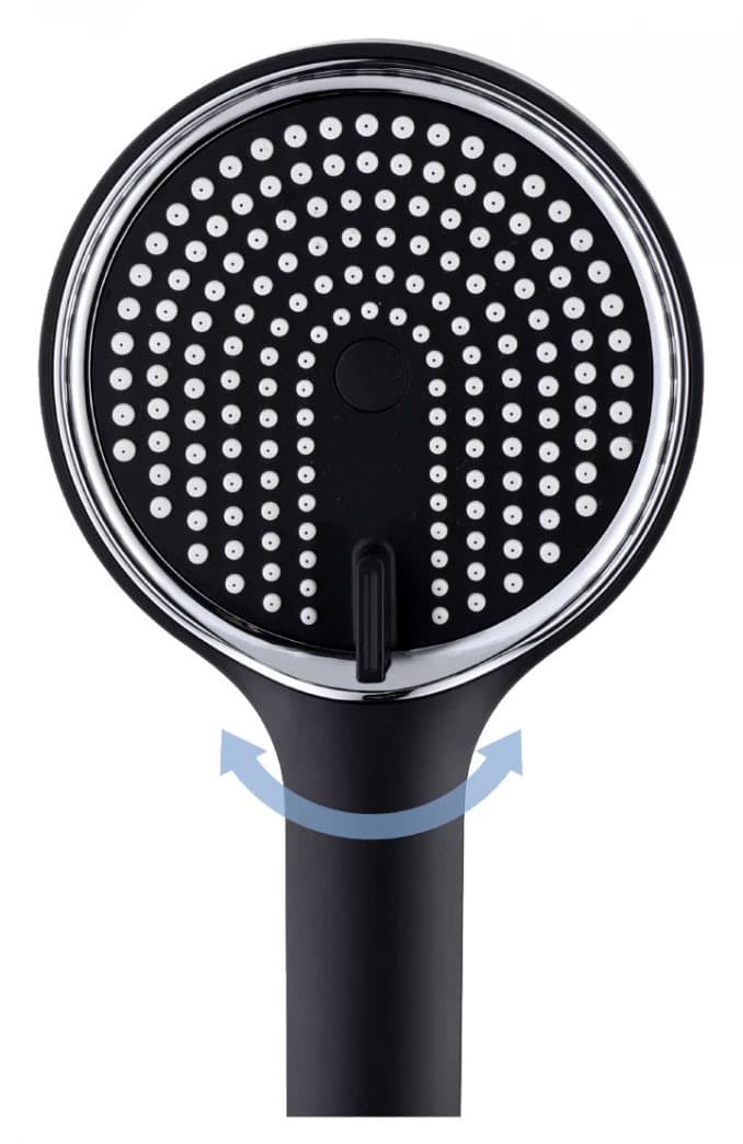 #C-05-5250 Tuš ručica COPEN 5F 125mm crna 3