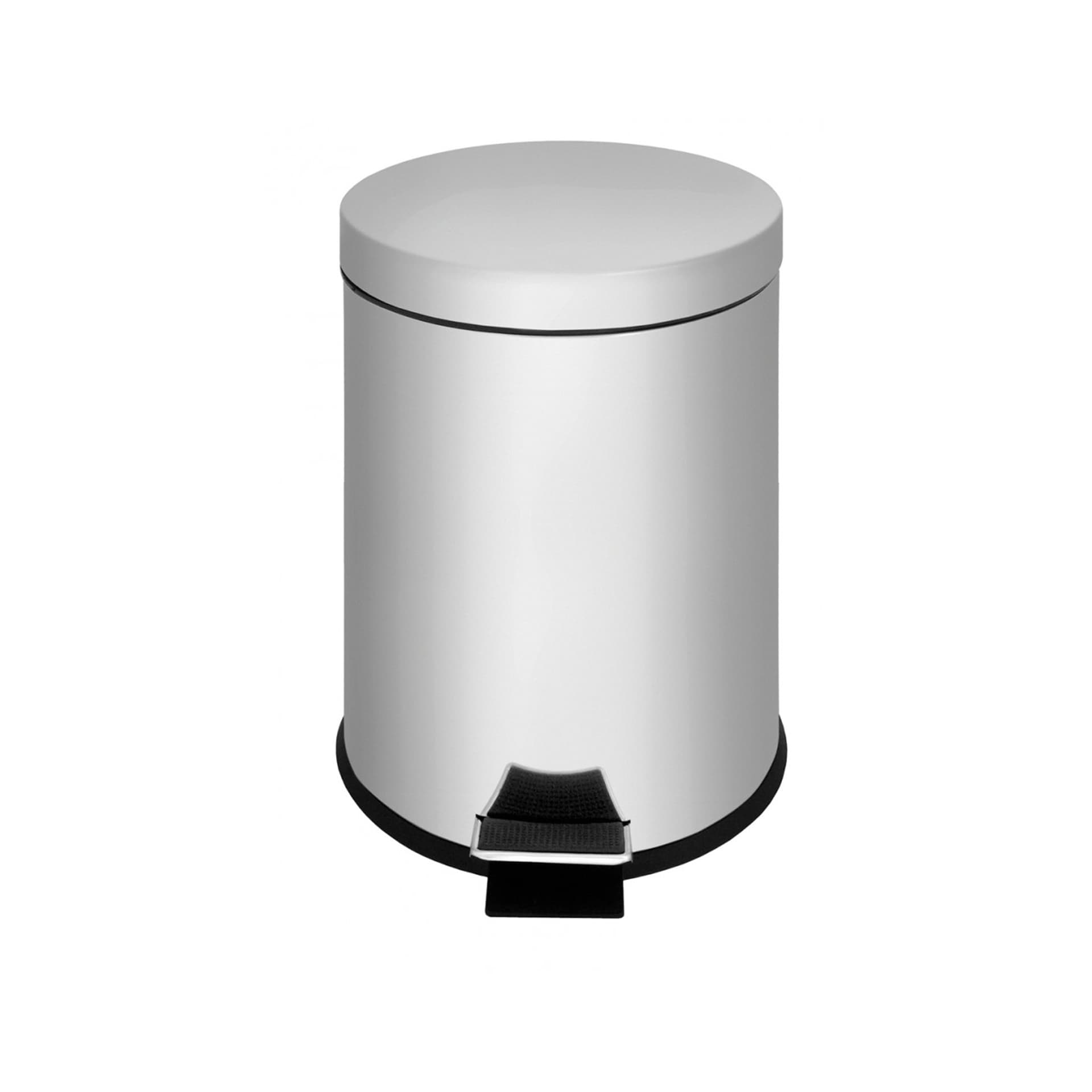 #012-O Kanta za otpatke MINOTTI 12L okrugla hrom