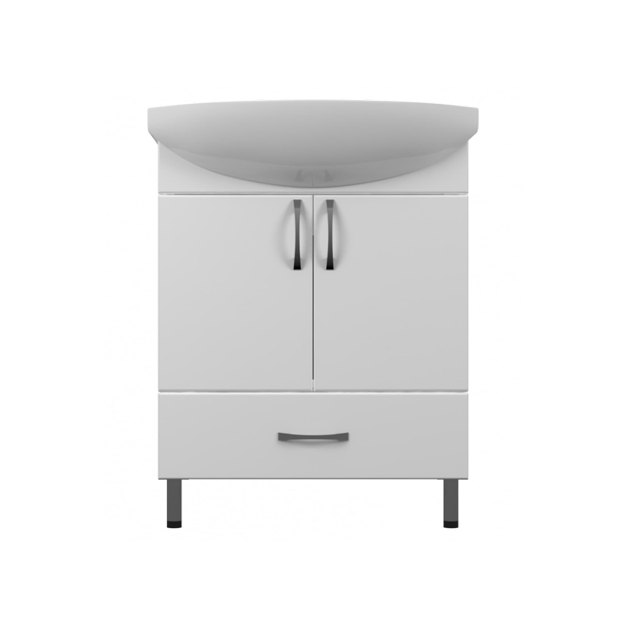 #0516 UNI Toaletni ormarić 65 sa lavaboom i soft close šarkama