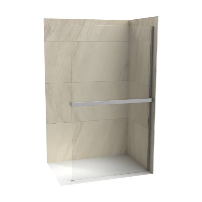 #C-02-WIS100 Walk-in COPEN MONTE SUPERIORE 1000x2000. 8mm staklo. polica i držač hrom 1