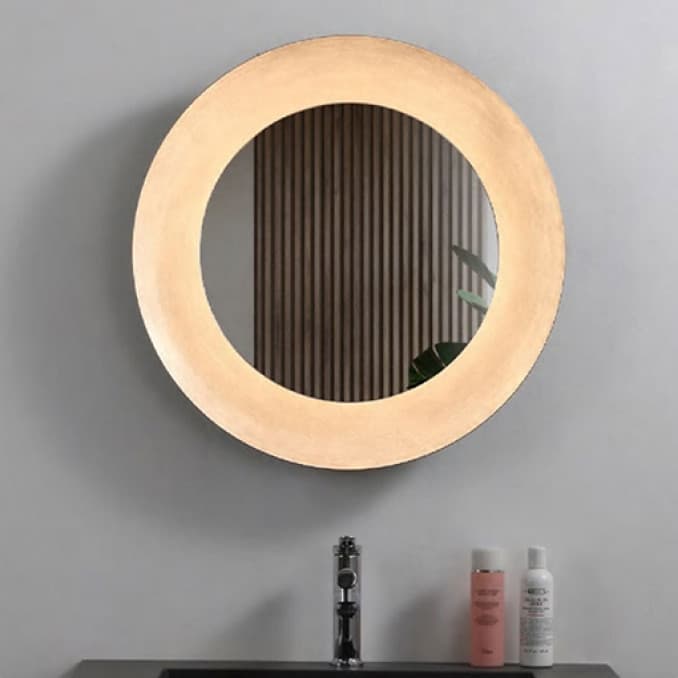 #C-06-106BRG Ogledalo COPEN fi750 sa alu ramom rose gold 2