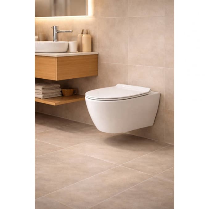 #KSF002 Konzolna šolja OPTIMO rimless bide funkcija sa duroplast soft close wc daskom 4