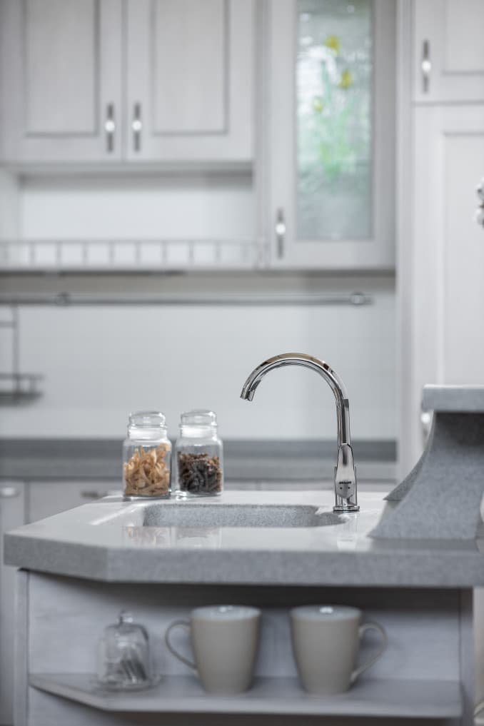 #5558 Baterija za sudoperu MINOTTI VIVA sa 2 cijevi labud 3