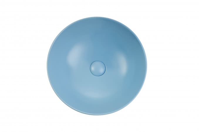 #7008PM Lavabo nadgradni MINOTTI fi415x155 mat plavi 2