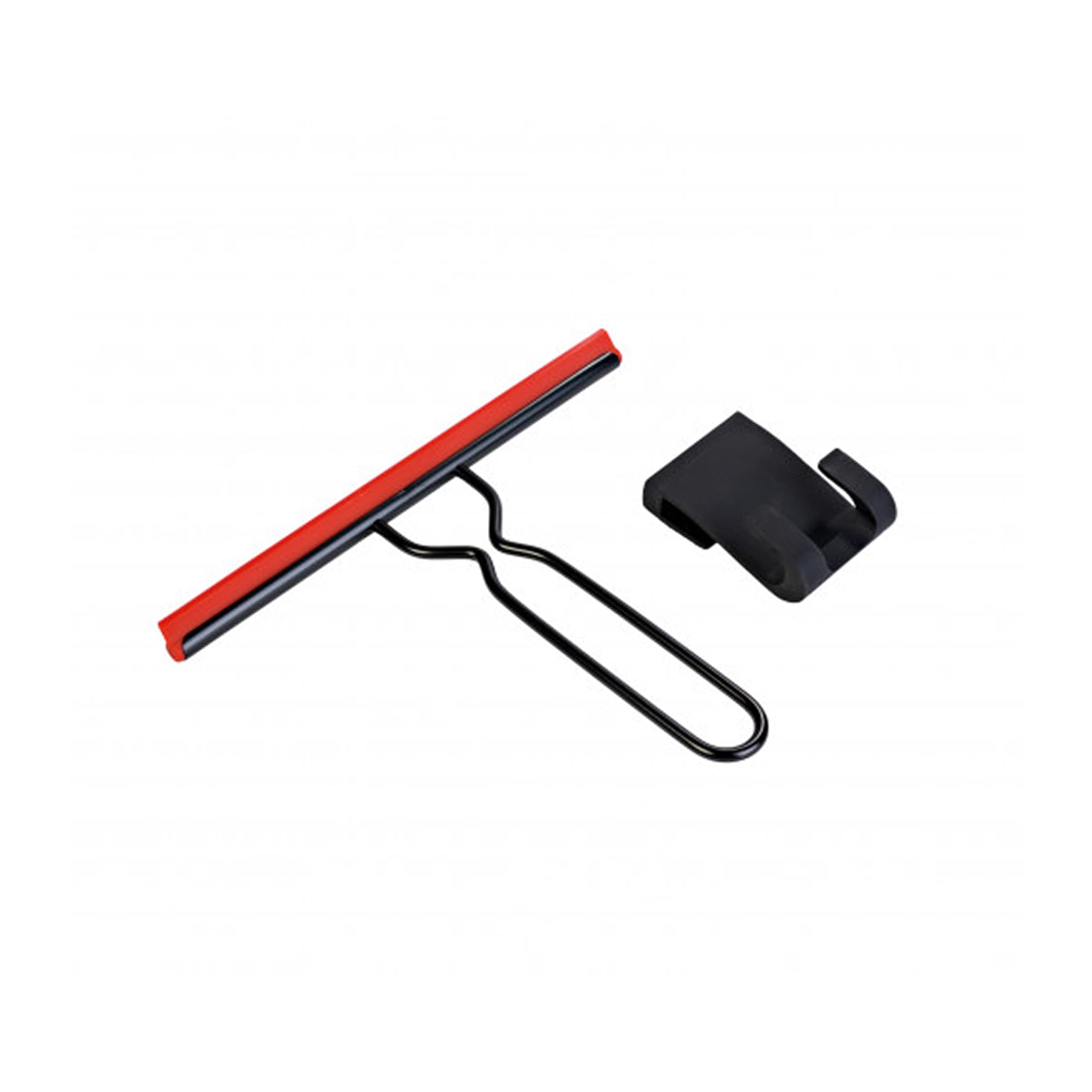 #C-03-120 Brisač za tuš kabinu COPEN crni sa silikonskim držačem 1