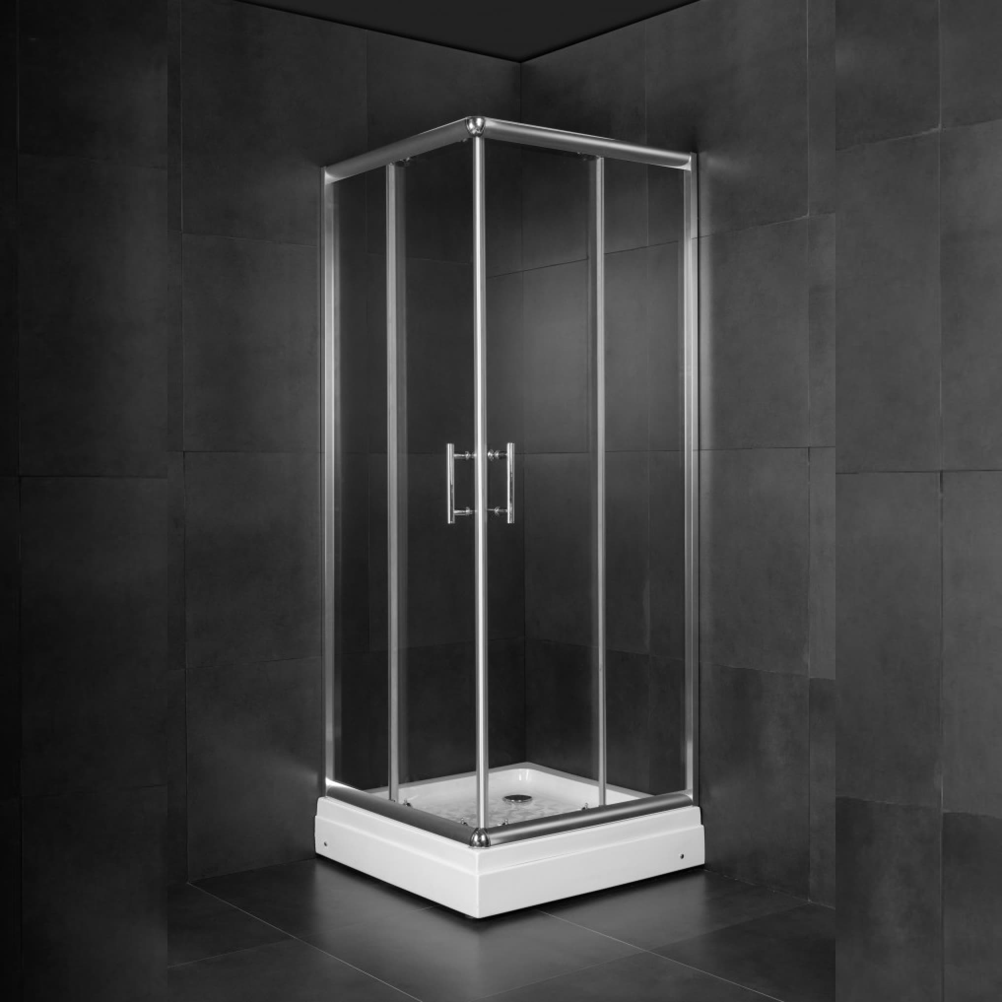 #JA 5182 Tuš kabina kvadratna 80x80cm 5mm čisto staklo