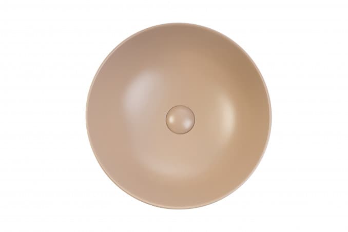 #7008KM Lavabo nadgradni MINOTTI fi415x155 mat bež 2