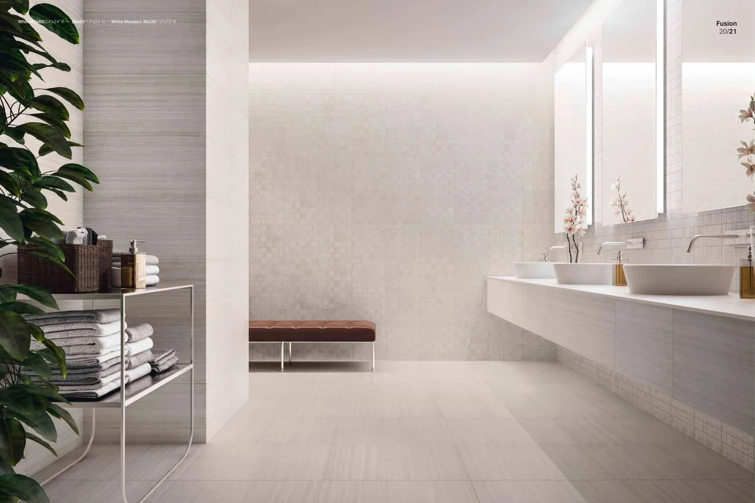 FUSION WHITE 2PZ R. 75X150M 1