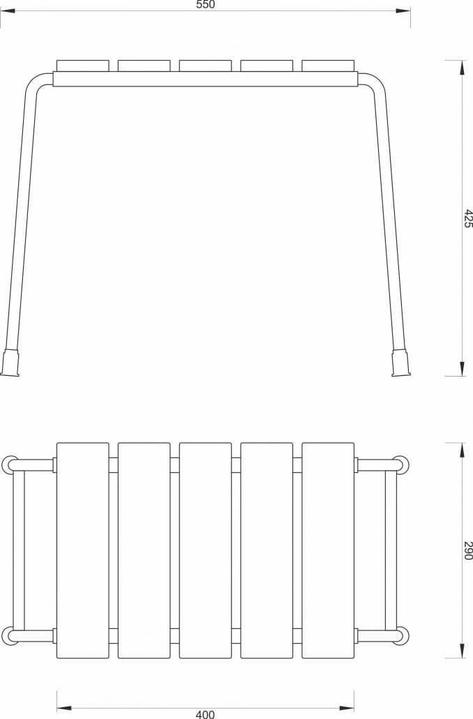 #MIS-05 Stolica MINOTTI za kabinu od bambusa 2