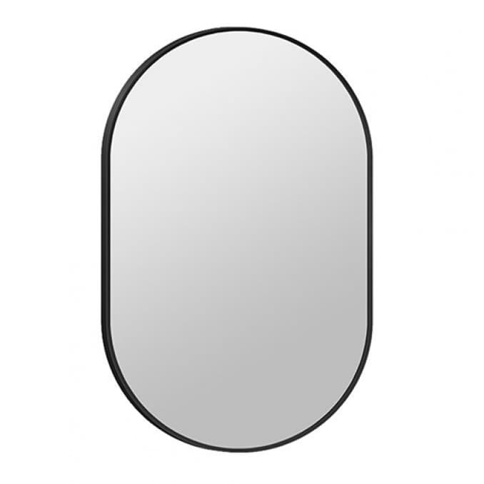 #H-010RBB Ogledalo MINOTTI 500x800 sa alu ramom 7.7mm mat crno