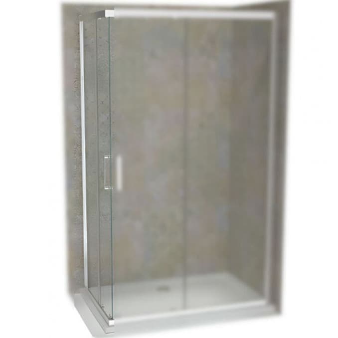 #C-02-43700 Bočno staklo sa vratima COPEN ATLAS PRO 700x1950 hrom. staklo 6mm providno 1