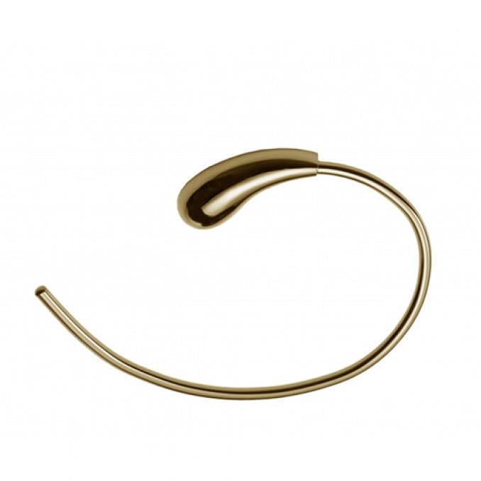 #C-03-502SG Držač peškira COPEN DROP zlatni