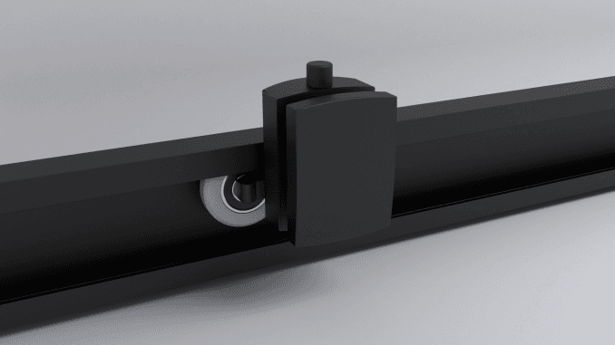 #C-02-B4910 Tuš kabina COPEN ATLAS BLACK 90x90x195cm staklo 6mm providno 4