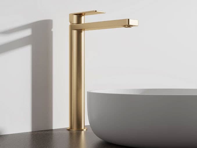 #C-01-101BTG Baterija za lavabo visoka COPEN NOOK brušeno zlato 5