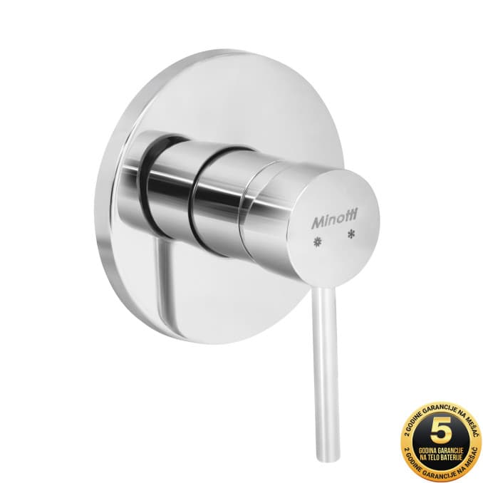 #6100 Ugradna baterija MINOTTI TUBO bez prebacivača