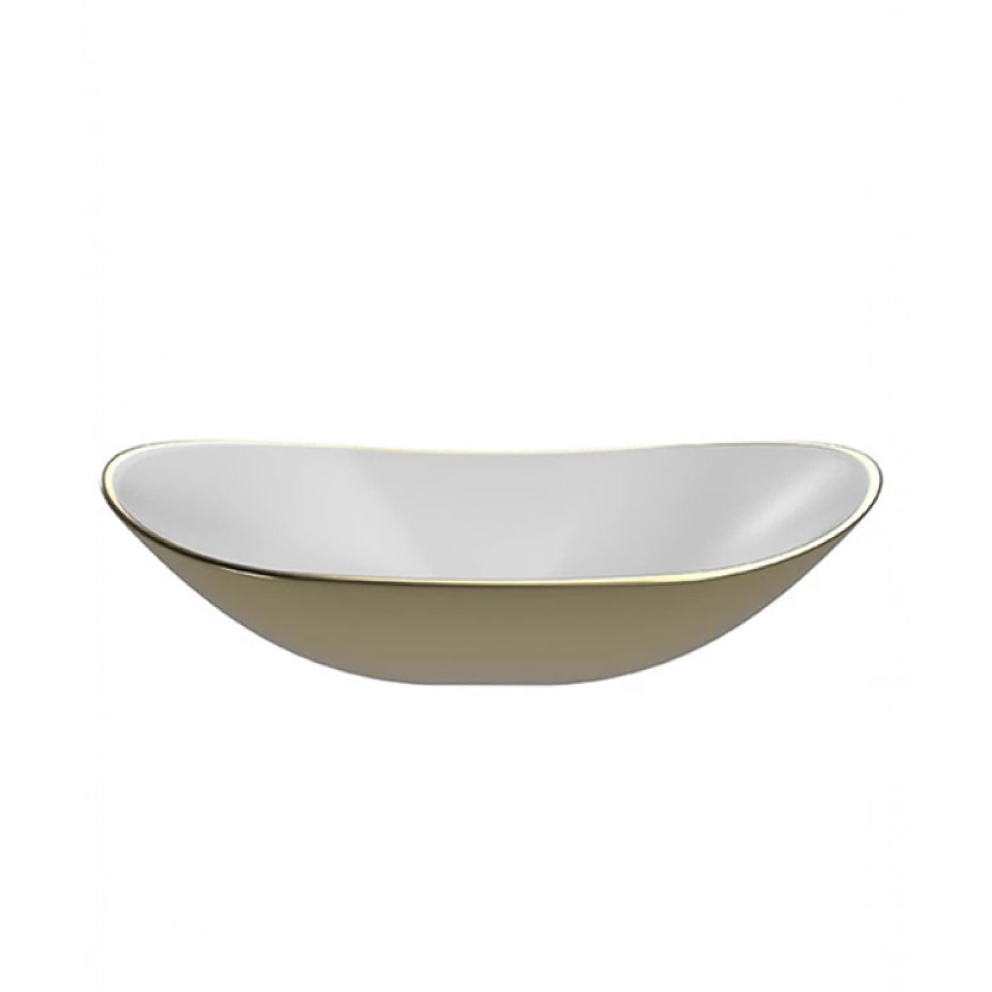 #C-15-200 Lavabo COPEN nadgradni 615x360x155 zlatno bijeli