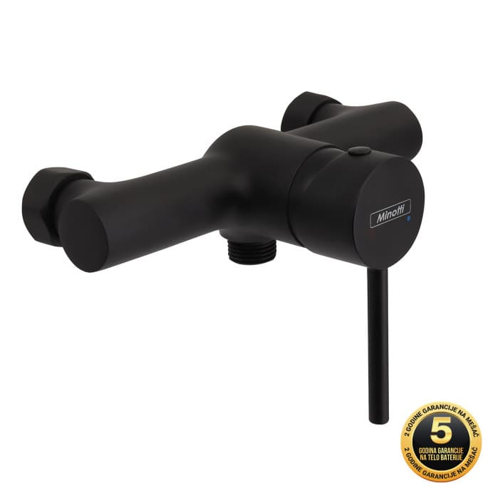 #6113B Baterija za tuš kabinu MINOTTI TUBO DARK ELEGANCE