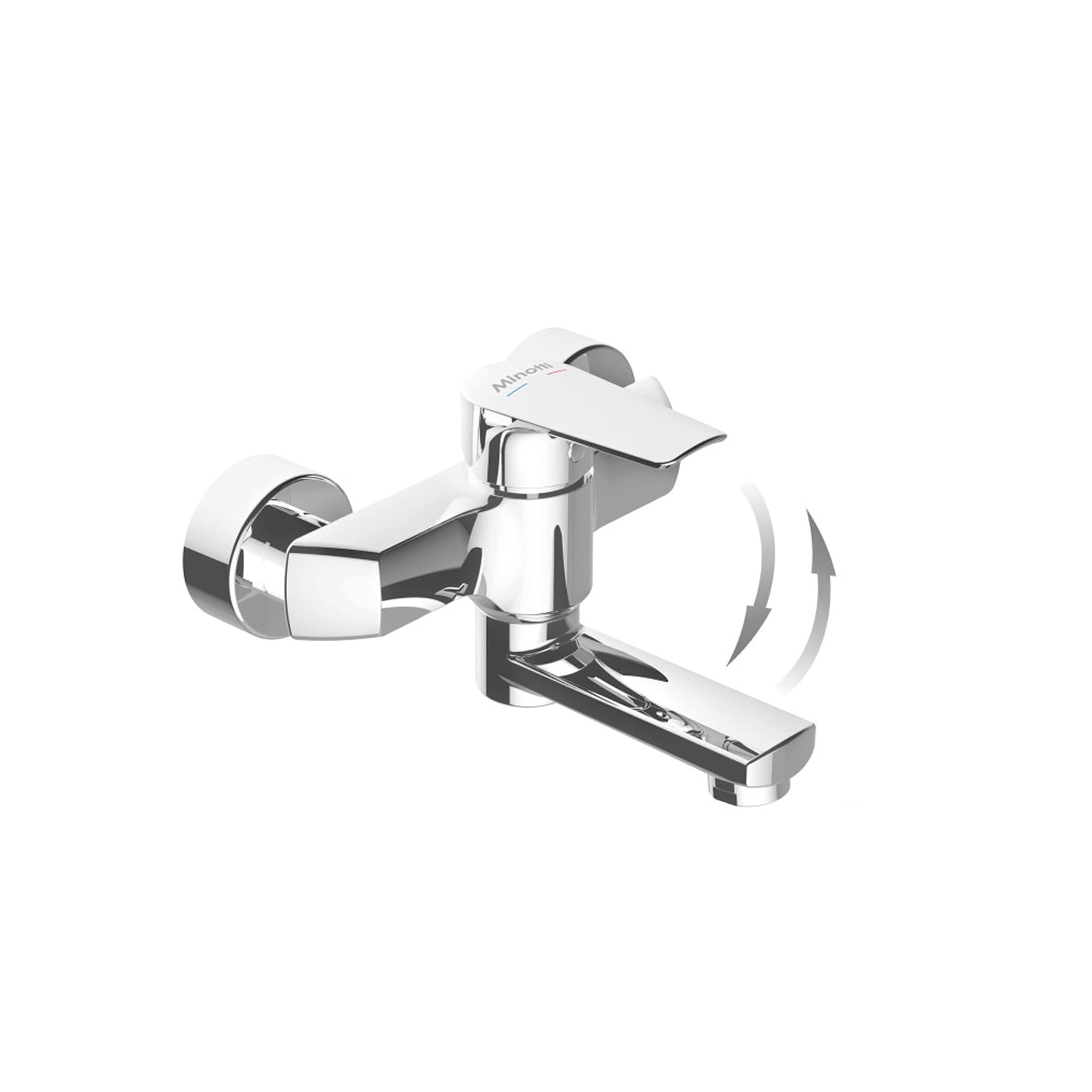 #4110 Baterija za kadu MINOTTI PRIMA sa preklopnom lulom 1