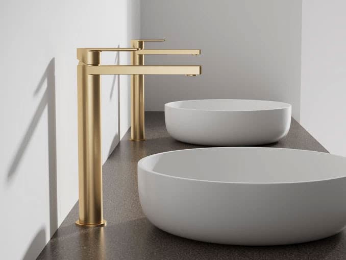 #C-01-101BTG Baterija za lavabo visoka COPEN NOOK brušeno zlato 4