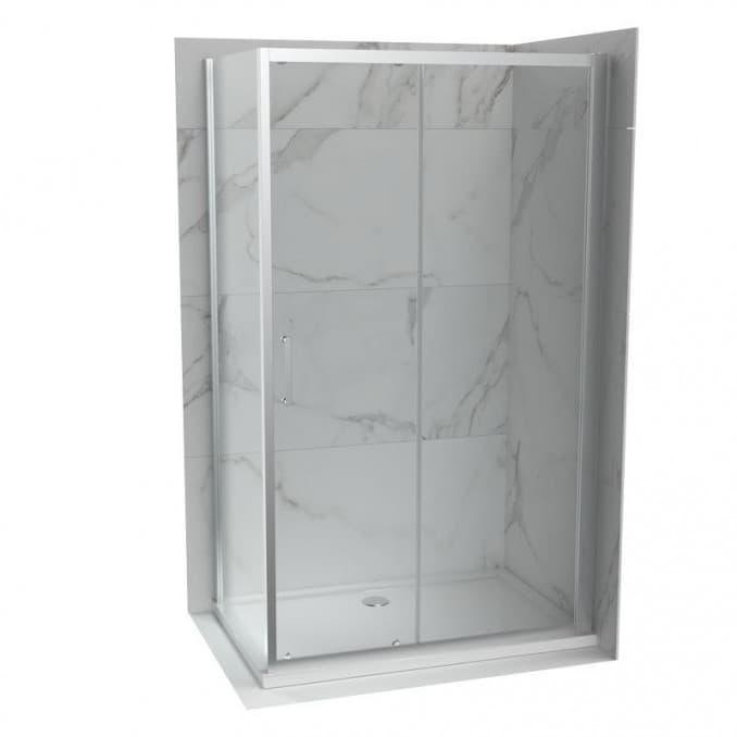 #C-02-431000 Stakleni paravan COPEN ATLAS PRO 1000x1950 hrom. staklo 6mm providno