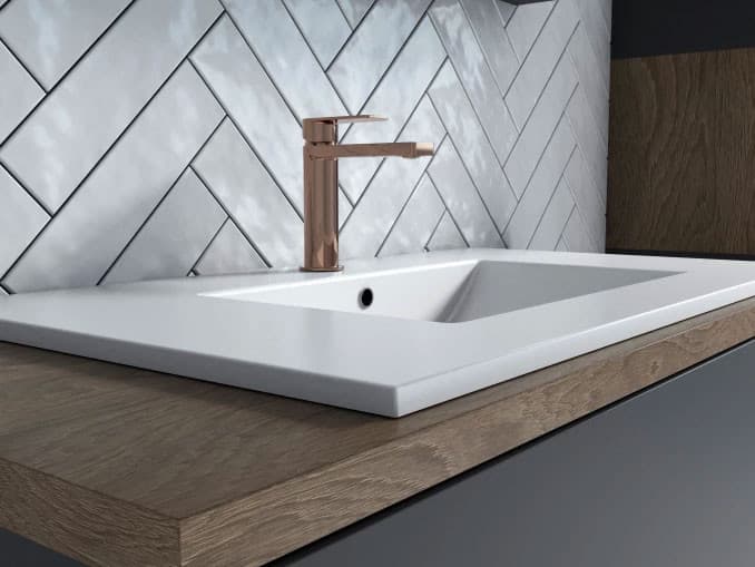 #C-01-100RG Baterija za lavabo COPEN NOOK rose gold 3