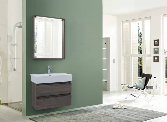 #PLA0700O.LD Ogledalo LINEART PLAZA 700 oak 2