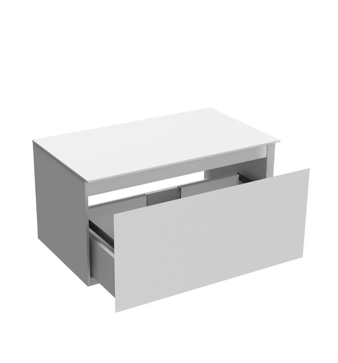 #TSA0800W.BS Ormarić LINEART TISA 800 white sa bijelom nadgradnom pločom 2