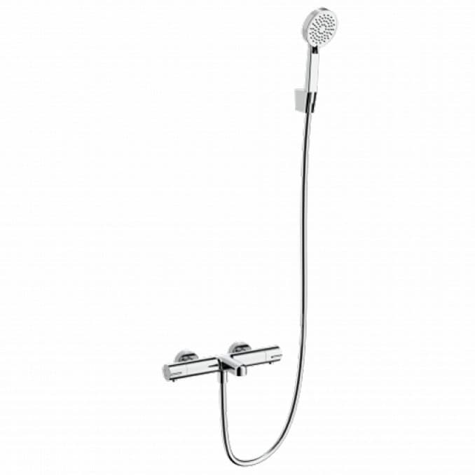 #C-01-501CR Termostatska baterija za kadu COPEN CoolTouch sa tuš setom hrom