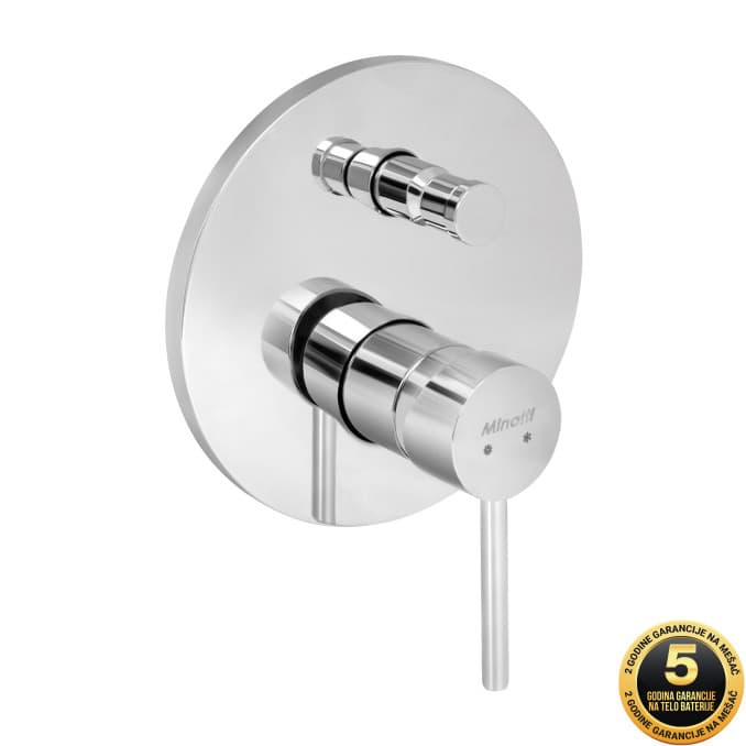 #6101 Ugradna baterija MINOTTI TUBO sa prebacivačem