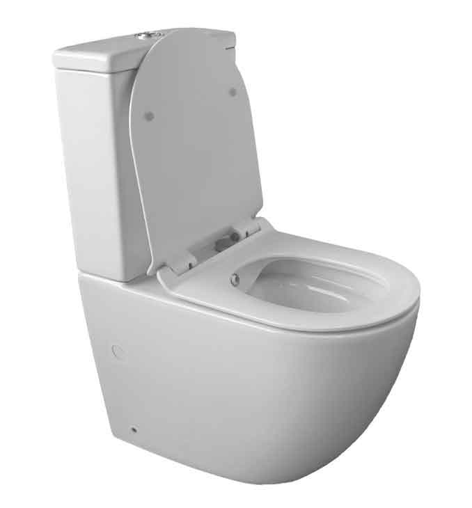 #MBF002 Monoblok OPTIMO rimless bide funkcija sa duroplast soft close wc daskom 2
