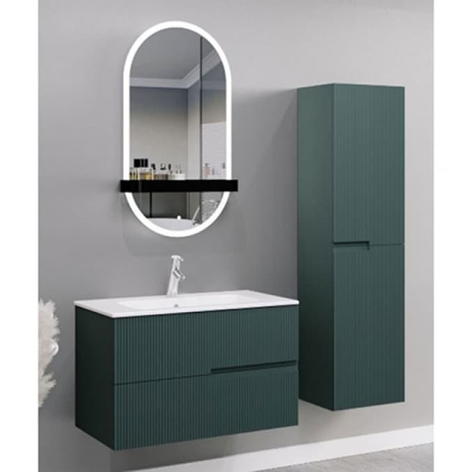 #DRP0600MJ.BS Ormarić LINEART DROP 600 matt jade sa lavaboom 2