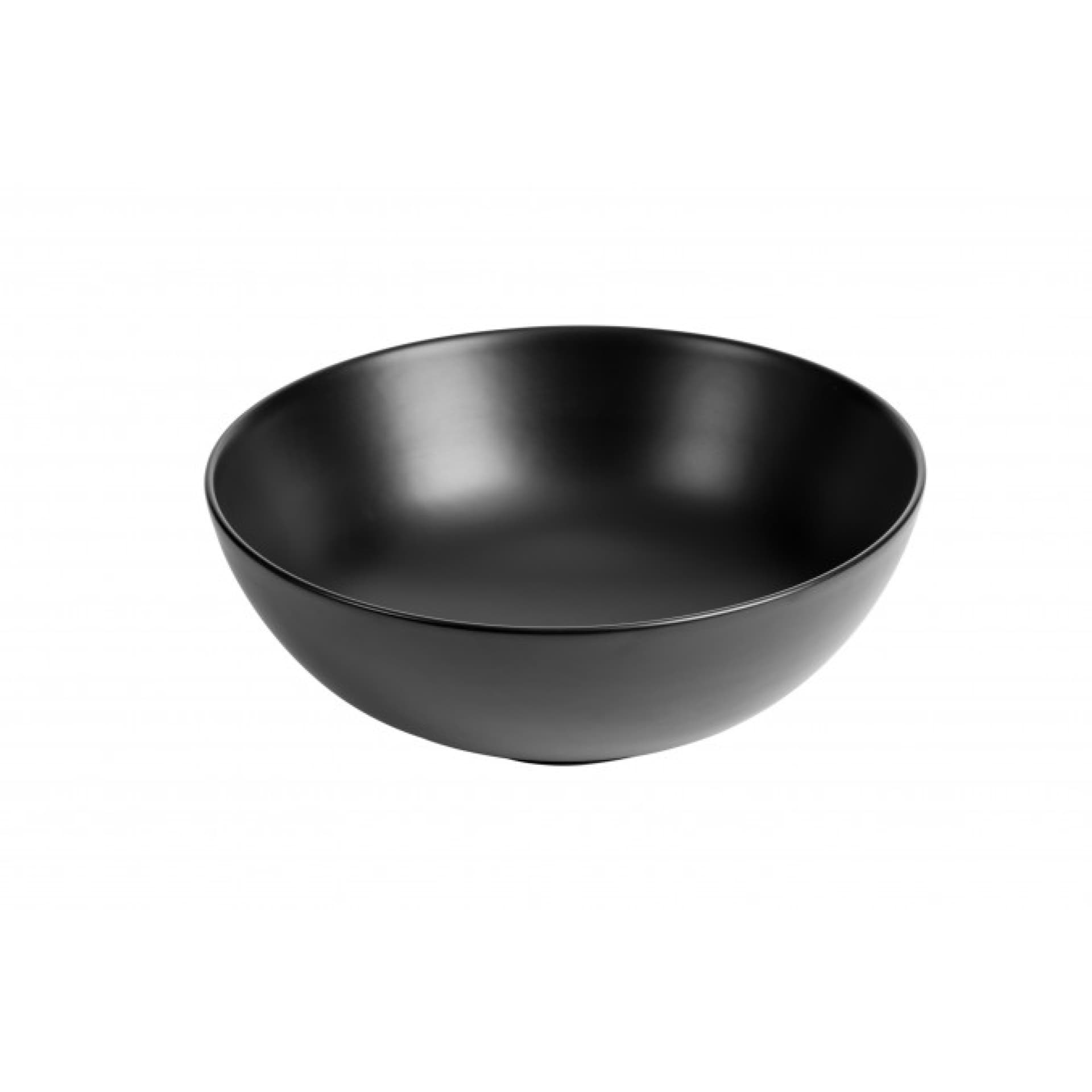 #7008CM Lavabo nadgradni MINOTTI fi415x155 mat crni