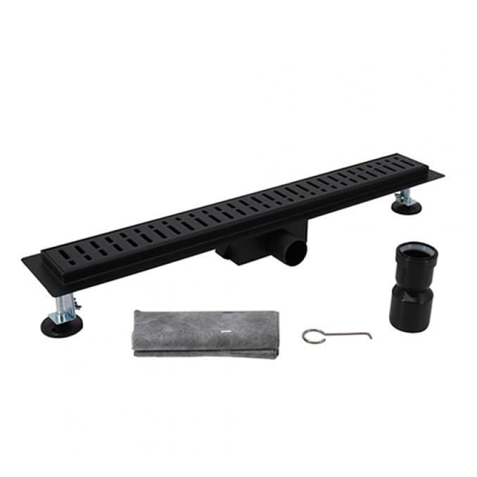 #PMW-600MB Tuš kanalica PROFIL M WAVE 600 teflon black 1