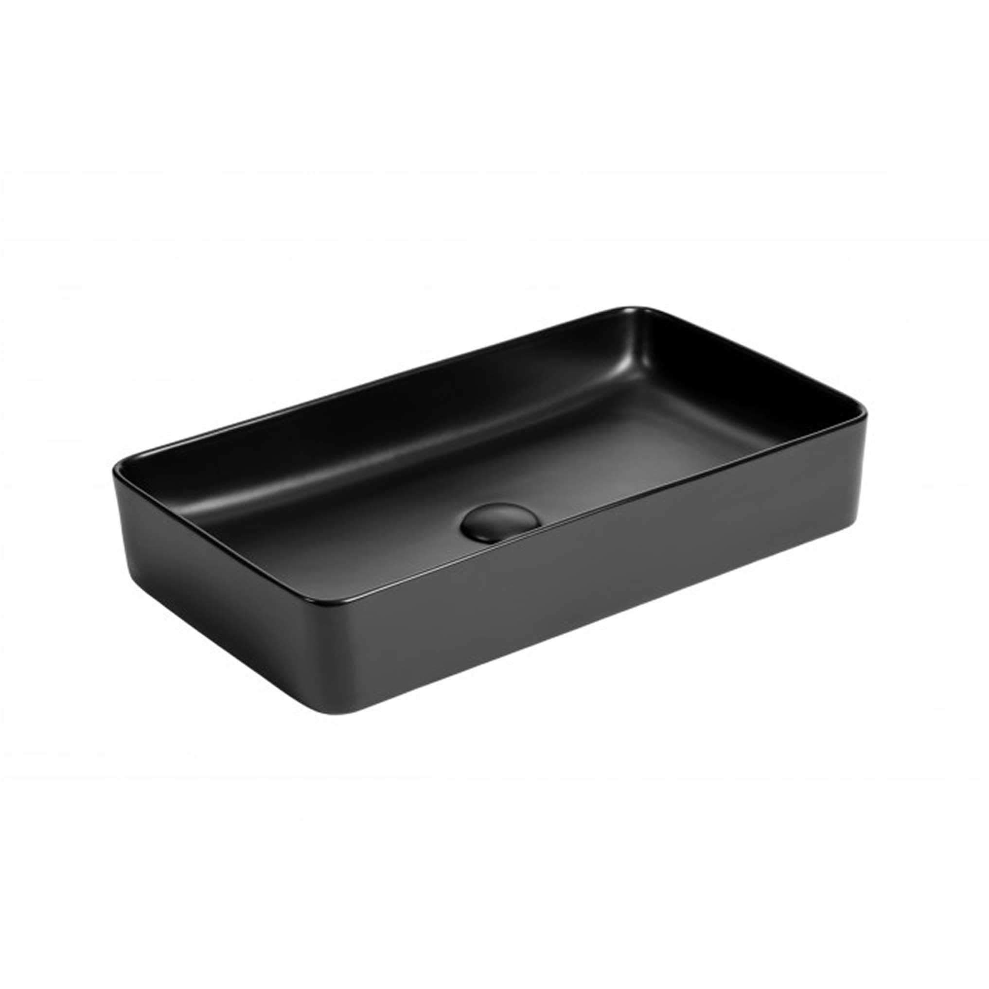 #7011CM Lavabo nadgradni MINOTTI 605x355x115 mat crni