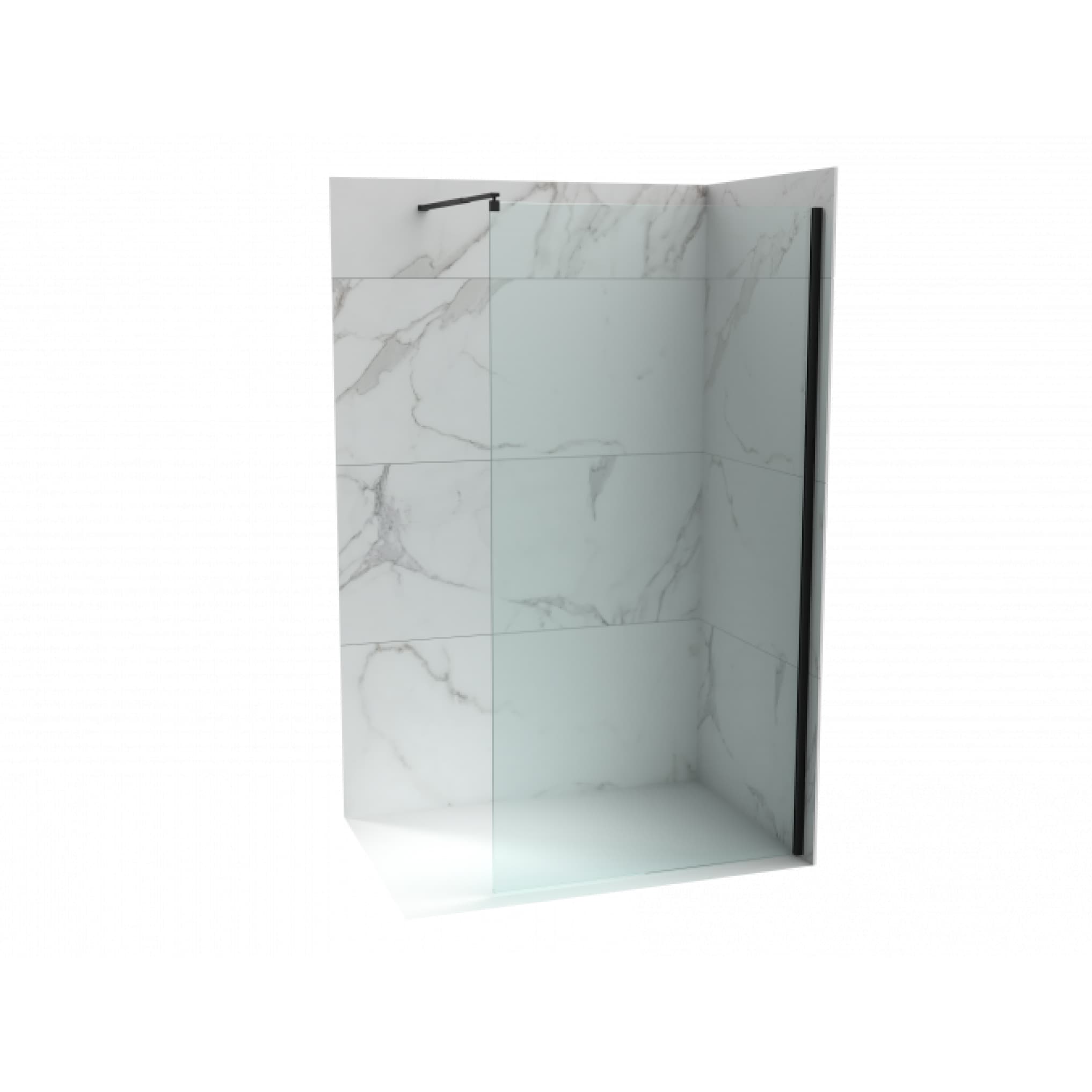 #RDC-SP-MB Profil i fiksator za Walk-in COPEN PROJECT mat crni