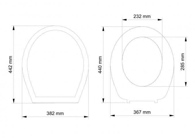 #502-001 WC daska VISAM SARDUNYA duroplast bijela inox šarke 2