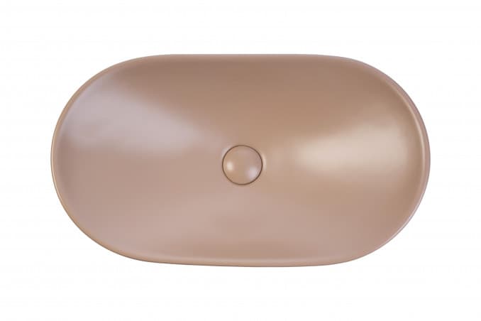 #7030BE Lavabo nadgradni MINOTTI 625x370x155 mat bež 2