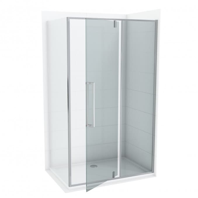 #C-02-6100 Stakleni paravan COPEN ABSOLUT 100x200cm staklo 6mm providno sa pivot vratima