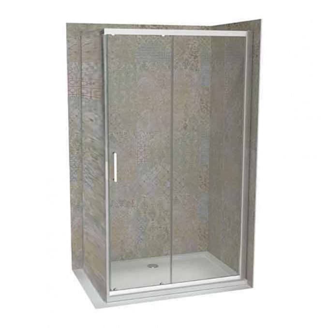 #C-02-431100 Stakleni paravan COPEN ATLAS PRO 1100x1950 hrom. staklo 6mm providno 1