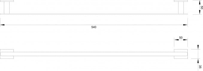 #20724 Držač peškira MINOTTI 2