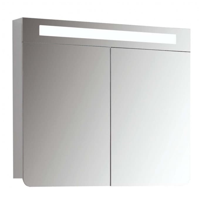 #WNG0800W.MR Ogledalo LINEART WING 800 white